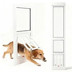 Thermo Panel Pet Door For Sliding Glass Aluminum Frame Secure Locking Cover. Fixed Price $173.46.