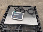 Scale, Platform, Minebea Intec, CAIS1-UV1,SS, 31-1/2" 23-1/2",300KG(660LBS)MAX. Fixed Price $900.00.