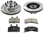 Durago 43GX13Q Front Brake Pad And Rotor Kit Fits 1992-1999 Chevy C2500 Suburban. Fixed Price $207.72.