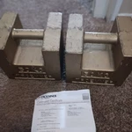 Troemner 50KG Scale Weights Or 110. Lbs. Each Calibration 220LBS Total! Pcs. Fixed Price $399.99.