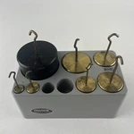 Ohaus Gram Gm Hooked Weight Standards Set 1000G, 500G, 200G, 100G, 20G, 10G. Fixed Price $49.99.