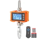 2000KG Digital Hanging Portable W/ Remote Control Factory Crane Scales Lcd. Fixed Price $123.50.